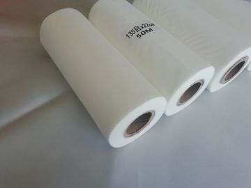 White Plain Weave 100% Nylon Silk Screen Printing Mesh Monofilament And Low Elasticity
